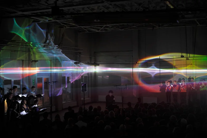 Laser Wind, installation view 10