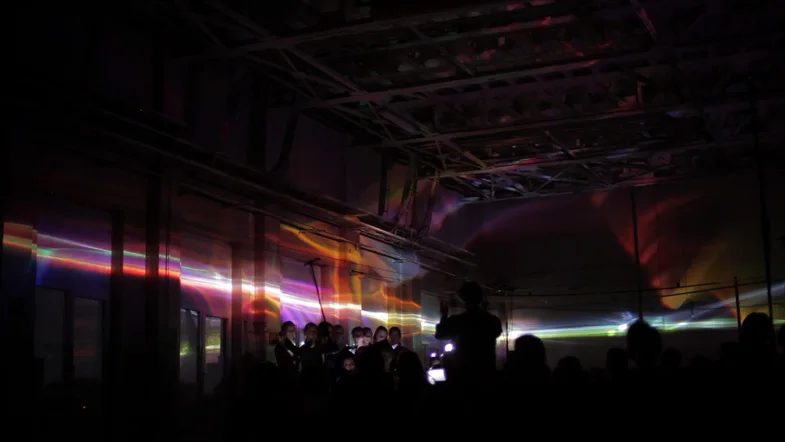Laser Wind, installation view 11