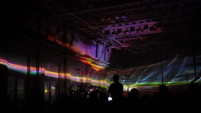 Laser Wind, installation view 12