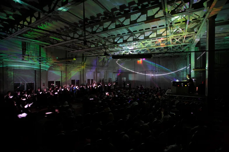 Laser Wind, installation view 14