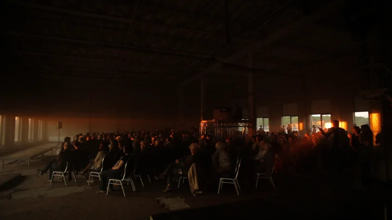 Laser Wind, installation view 2