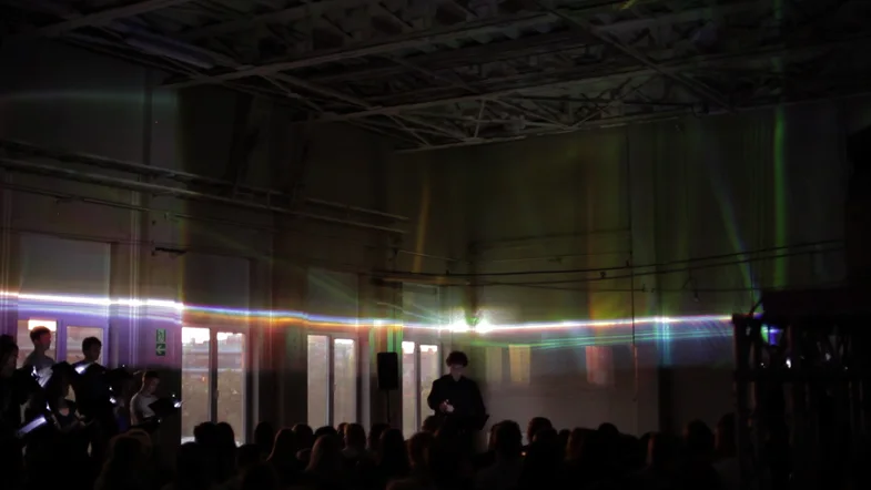 Laser Wind, installation view 4