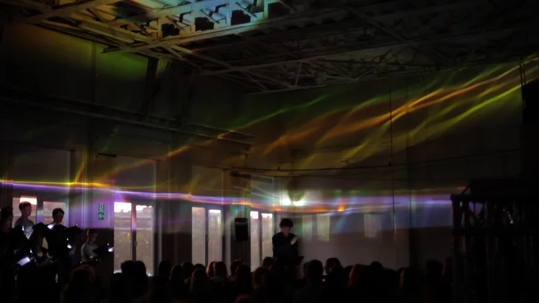 Laser Wind, installation view 7
