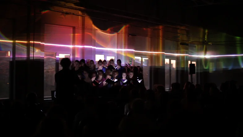 Laser Wind, installation view 8