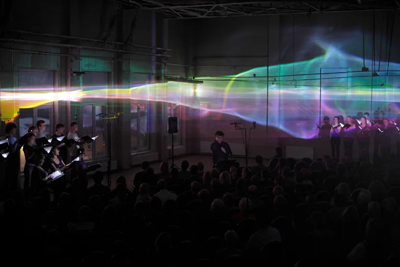 Laser Wind, installation view 9