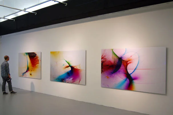 Photon painting, installation view 1