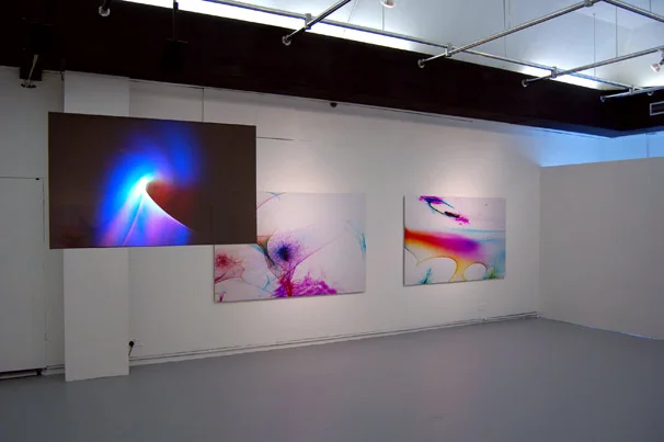 Photon painting, installation view 9